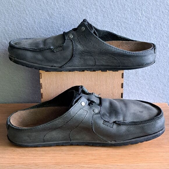 Birkenstock Super Skipper Clog Mule Shoes Gray Size 37 Narrow Vintage Rare - Picture 6 of 15